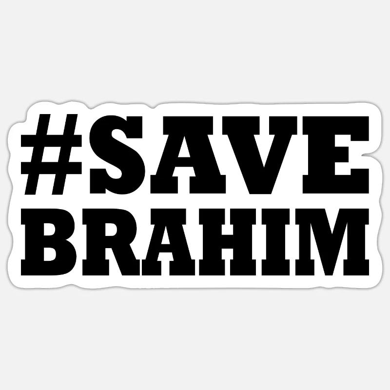 Save brahim Sticker size S (10 x 10 cm)