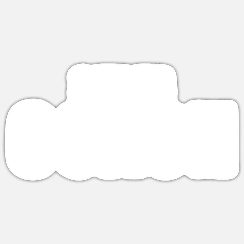 Coach - Sticker size S (10 x 10 cm) - white matte
