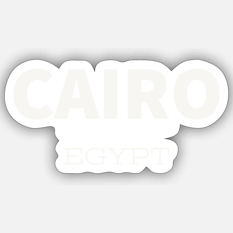 cairo Sticker Größe S (10 x 10 cm)