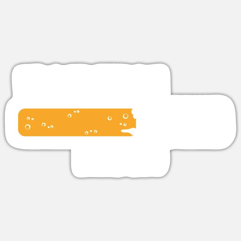 Escalation Loading Beer - Sticker size S (10 x 10 cm) - white matte