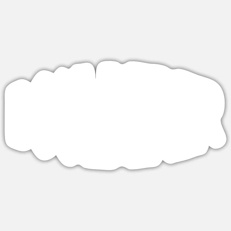 escalade - Sticker taille S (10 x 10 cm) - blanc mat