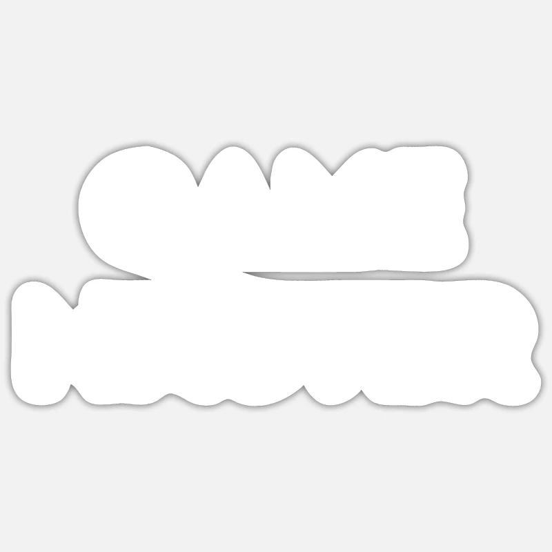 GAME MASTER (MESSAGE) - Sticker size S (10 x 10 cm) - white matte