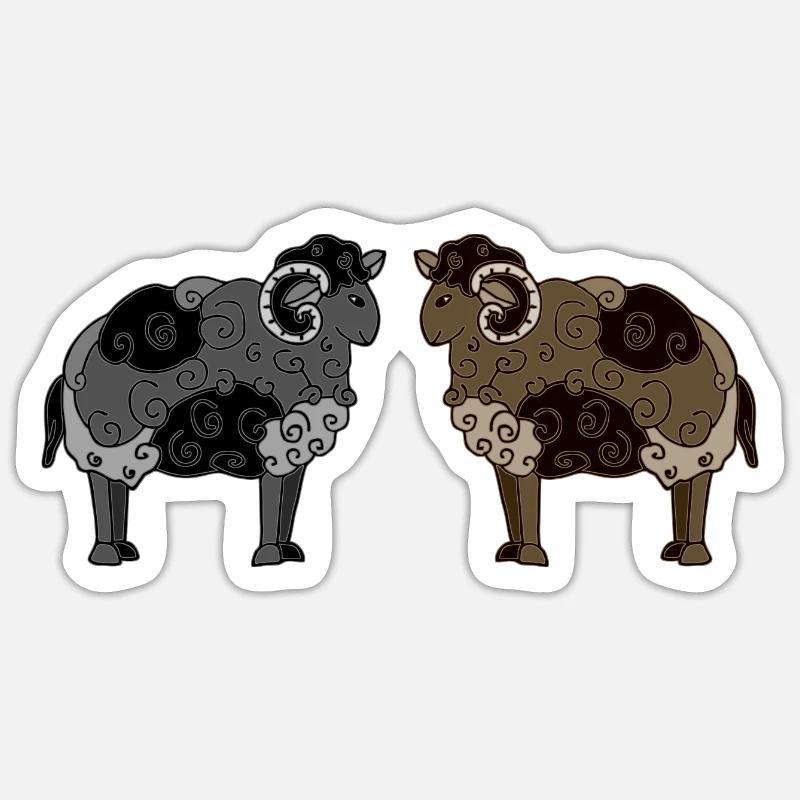 Sticker Größe S (10 x 10 cm) - 