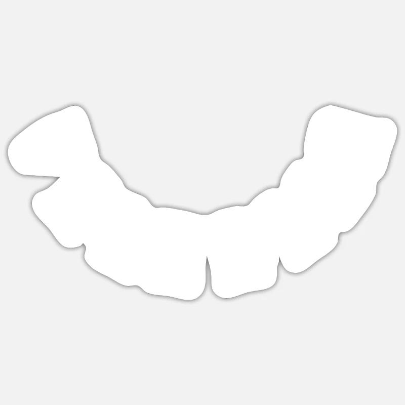 Valhalla - Sticker size S (10 x 10 cm) - white matte