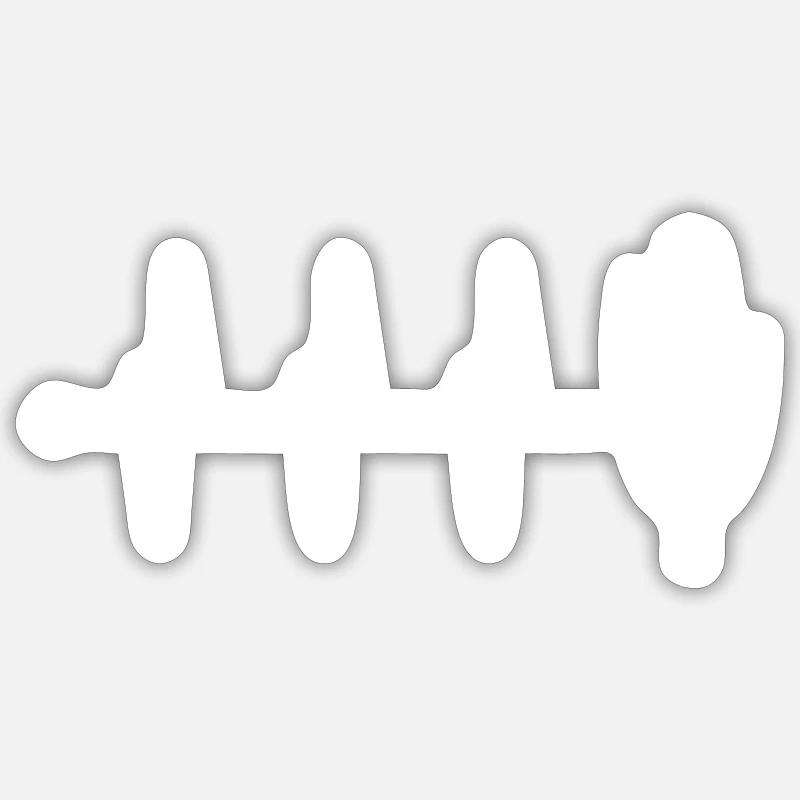 Sticker Größe S (10 x 10 cm) - 