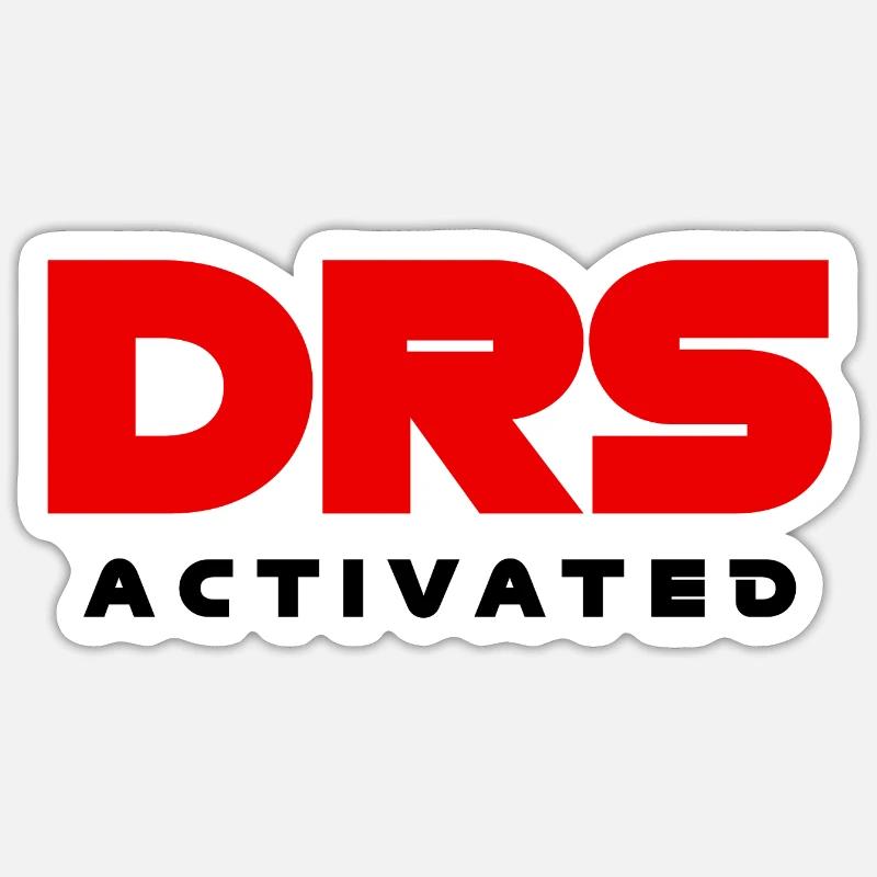 Conception de Grand Prix activée par DRS Sticker taille S (10 x 10 cm)