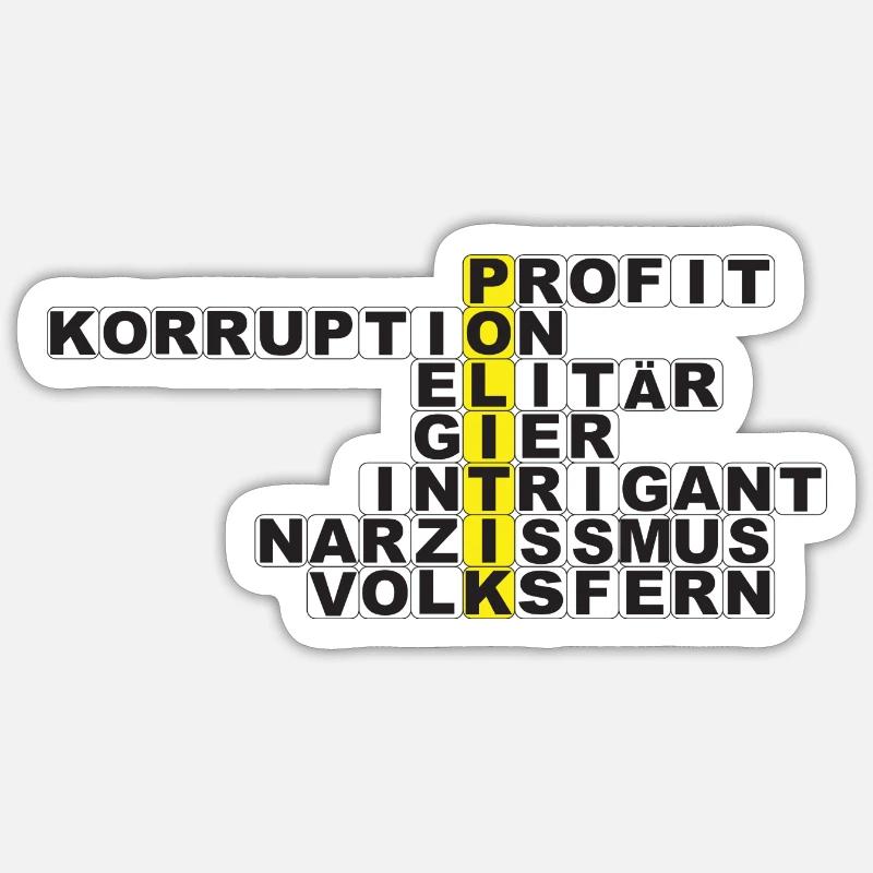 Sticker Größe S (10 x 10 cm) - 