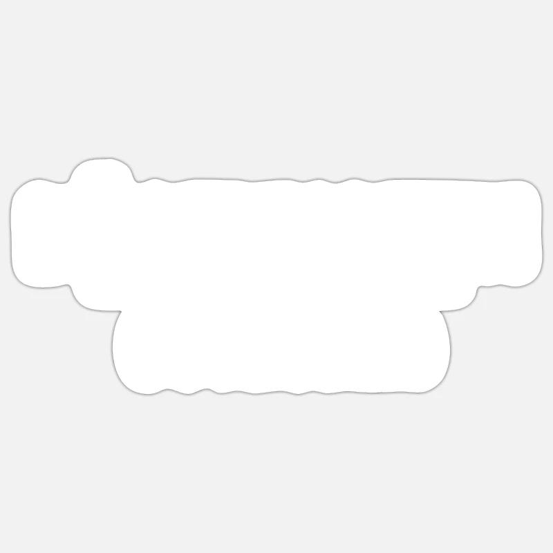 Meilleure côte Göteborg - Sticker taille S (10 x 10 cm) - blanc mat