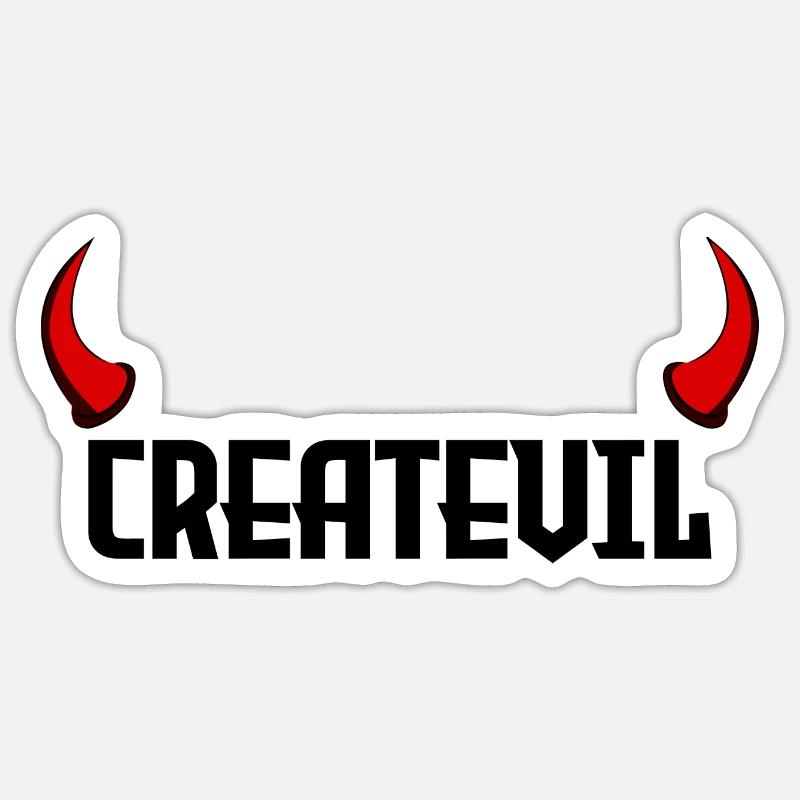 Createvil Sticker Größe S (10 x 10 cm)