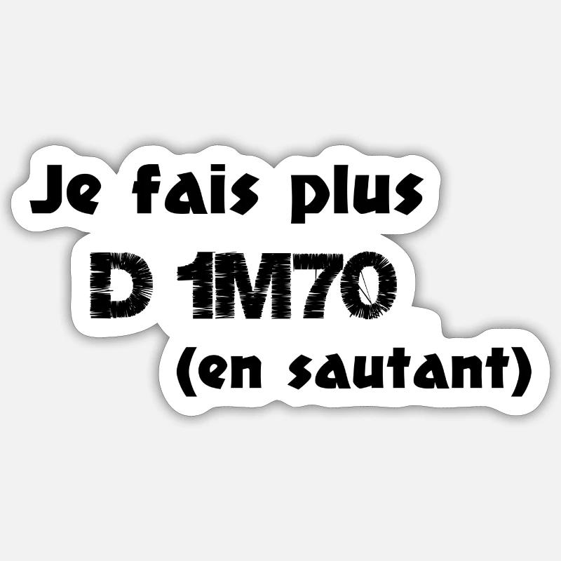 Sticker taille S (10 x 10 cm) - 