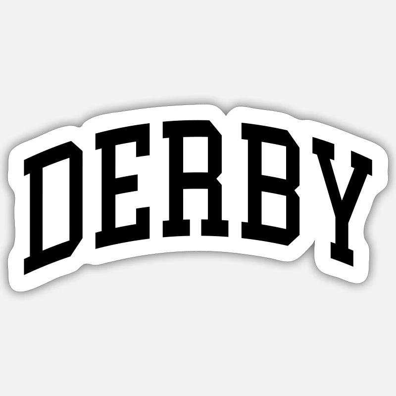 Derby Sticker Größe S (10 x 10 cm)