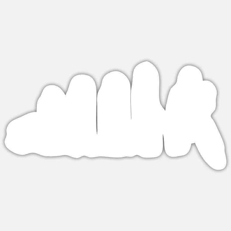 Art martiaux évolution Sticker taille S (10 x 10 cm)