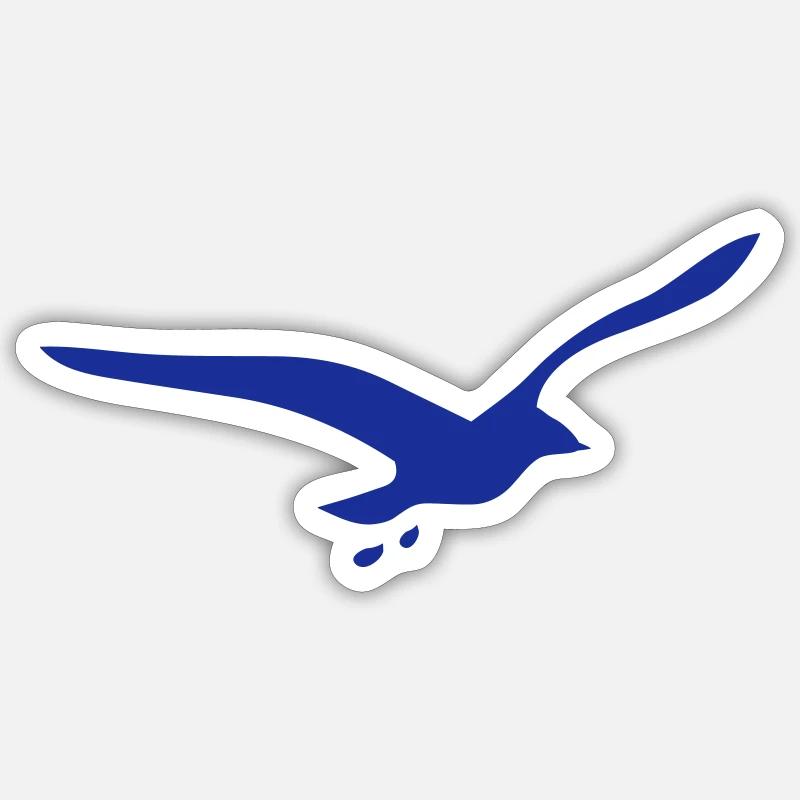 Gull Sticker size S (10 x 10 cm)