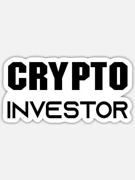 Bitcoin Trading Crypto Aktien - Sticker Größe S (10 x 10 cm) - Mattweiß