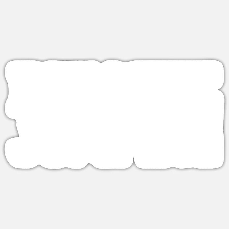 Bungee Jumping - Sticker size S (10 x 10 cm) - white matte