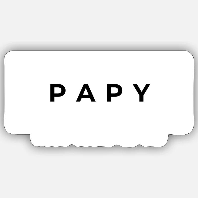 Papy Sticker taille S (10 x 10 cm)