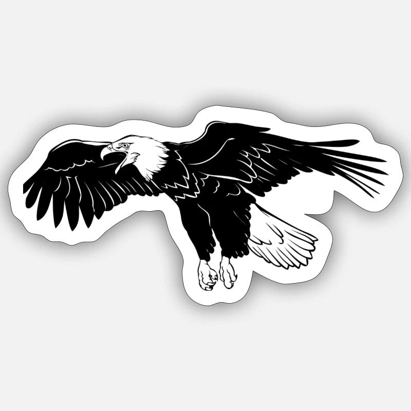 eagle Sticker size S (10 x 10 cm)