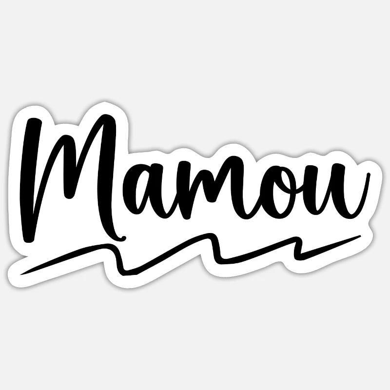 Mamou Sticker taille S (10 x 10 cm)