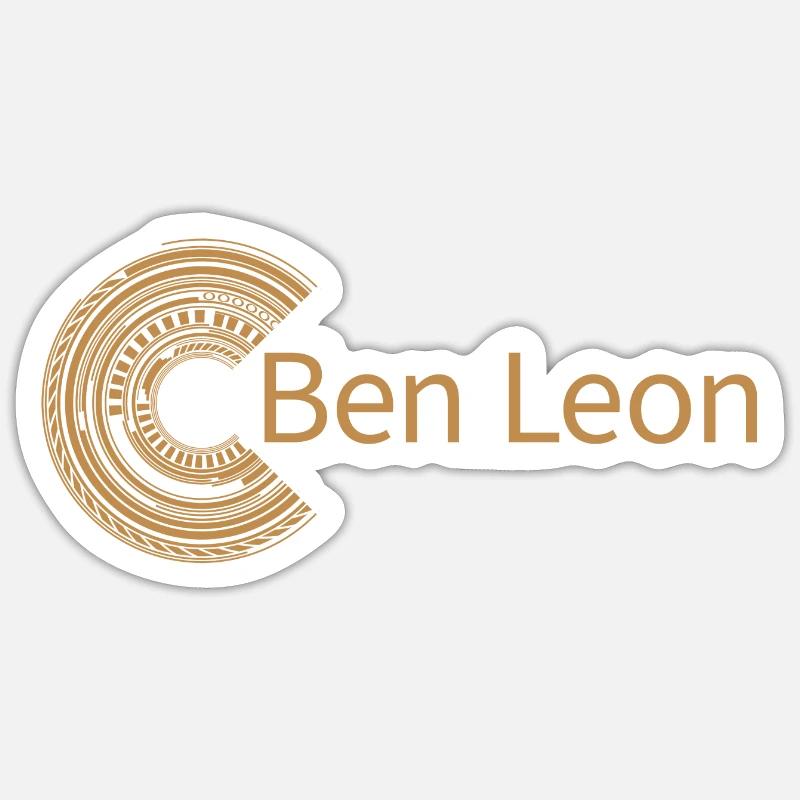 For Ben Leon Sticker size S (10 x 10 cm)