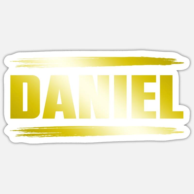 Daniel - Sticker Größe S (10 x 10 cm) - Mattweiß