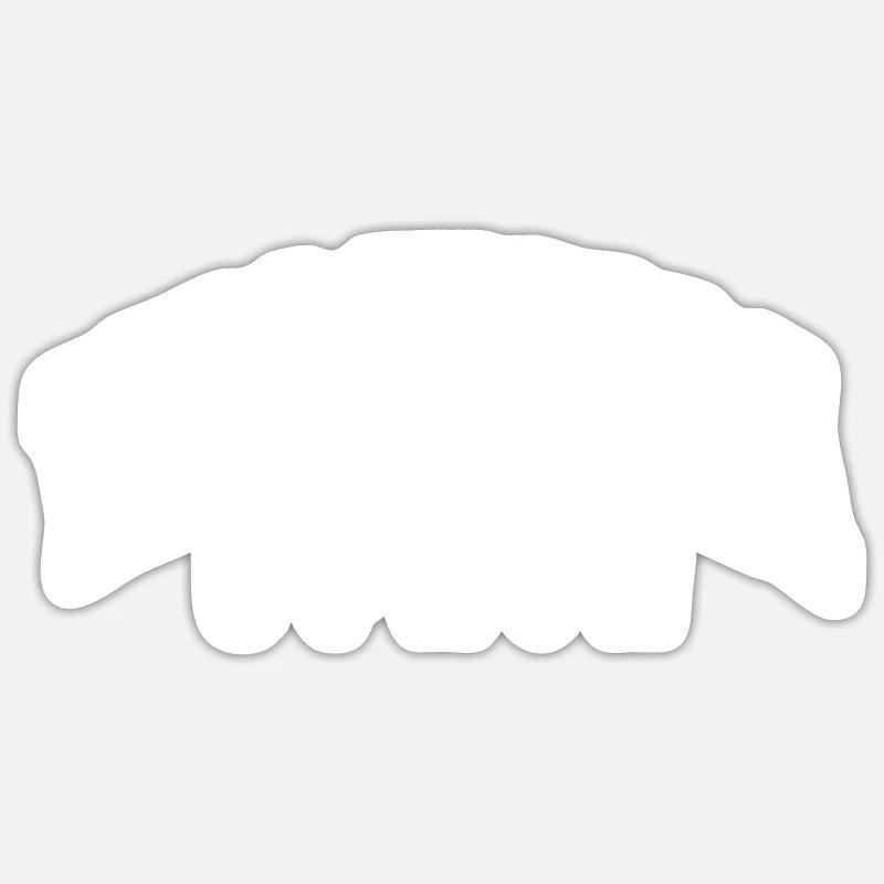 Valencia - Sticker size S (10 x 10 cm) - white matte