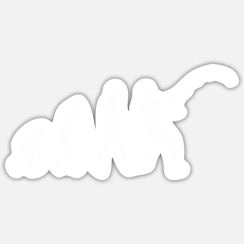 Chemise Angler Evolution Sticker taille S (10 x 10 cm)