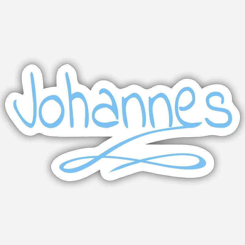 Gift for John Sticker size S (10 x 10 cm)