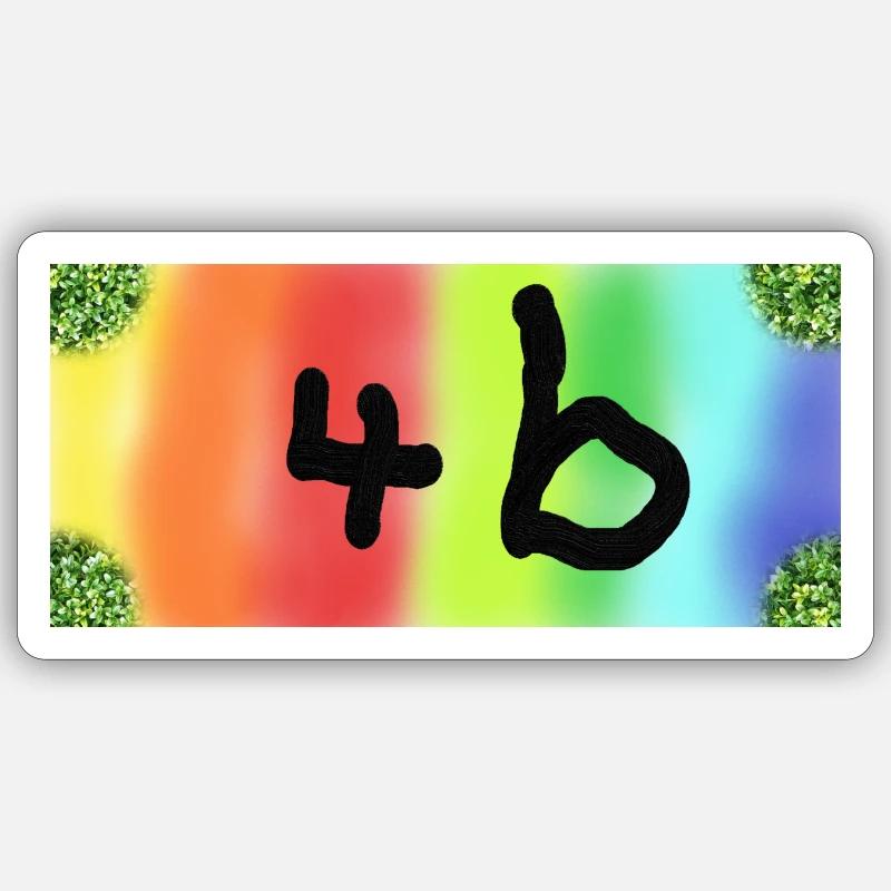 Sticker Größe S (10 x 10 cm) - 