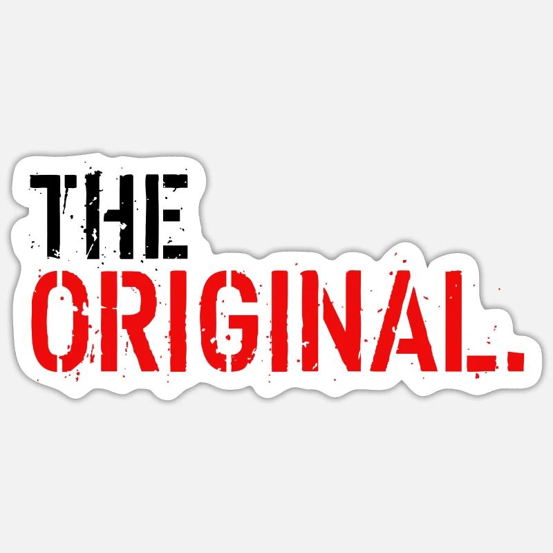 The Original - Sticker size S (10 x 10 cm) - white matte