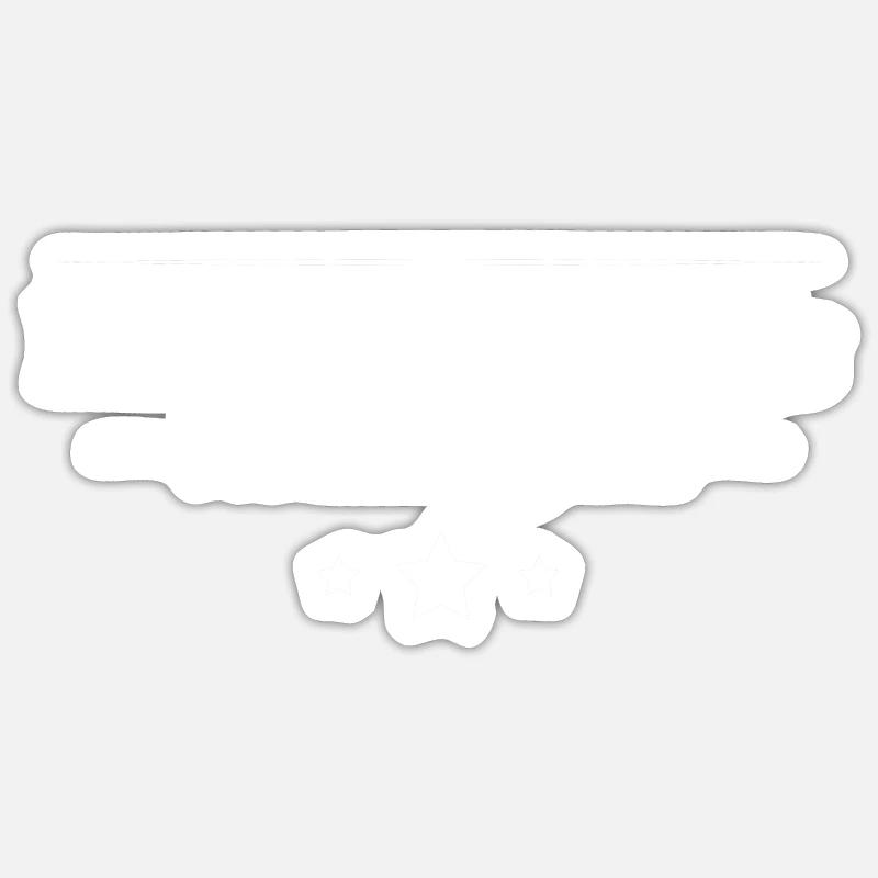 Be Bold Or Italic, Never Regular 4 Sticker size S (10 x 10 cm)