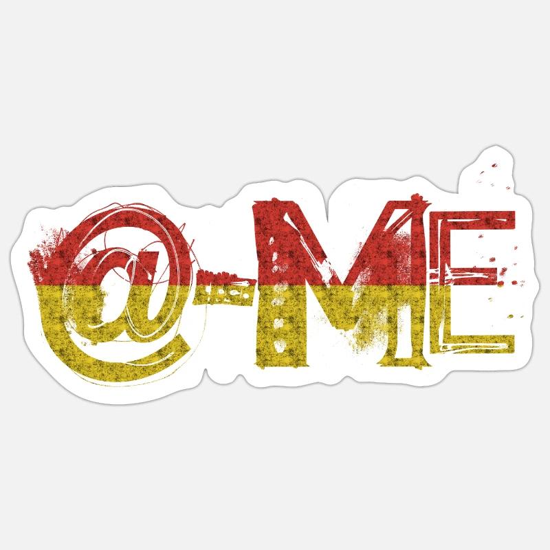 email funny work office meeting emails mail comput Sticker size S (10 x 10 cm)