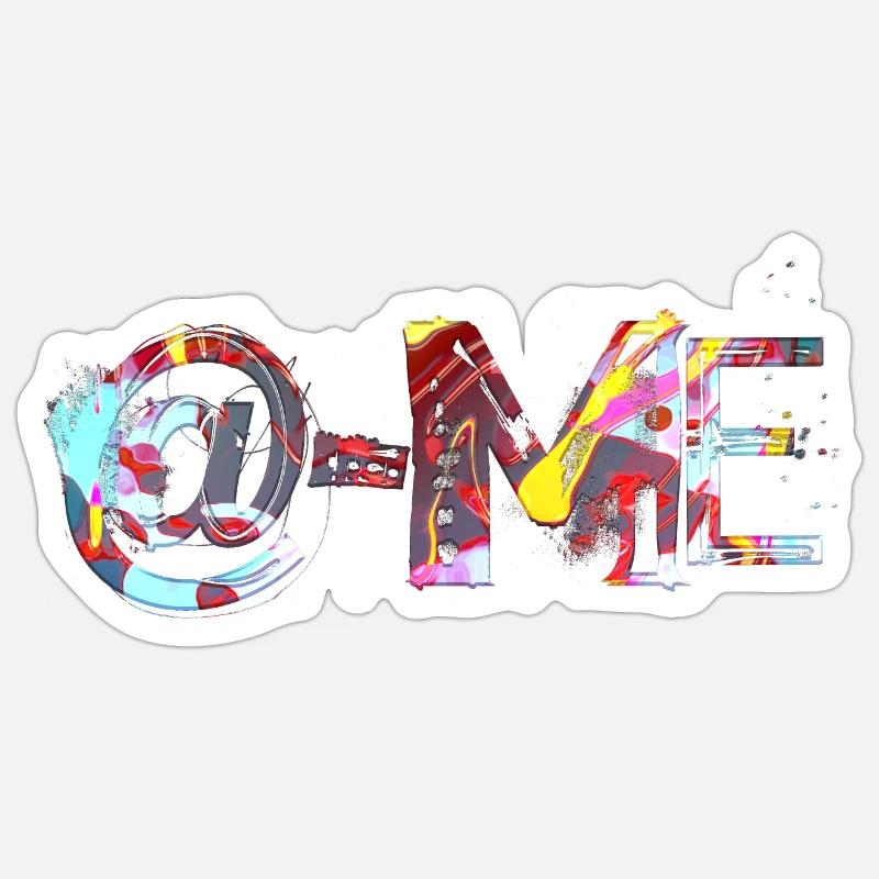 email drôle de travail bureau réunion e-mails mail comput Sticker taille S (10 x 10 cm)