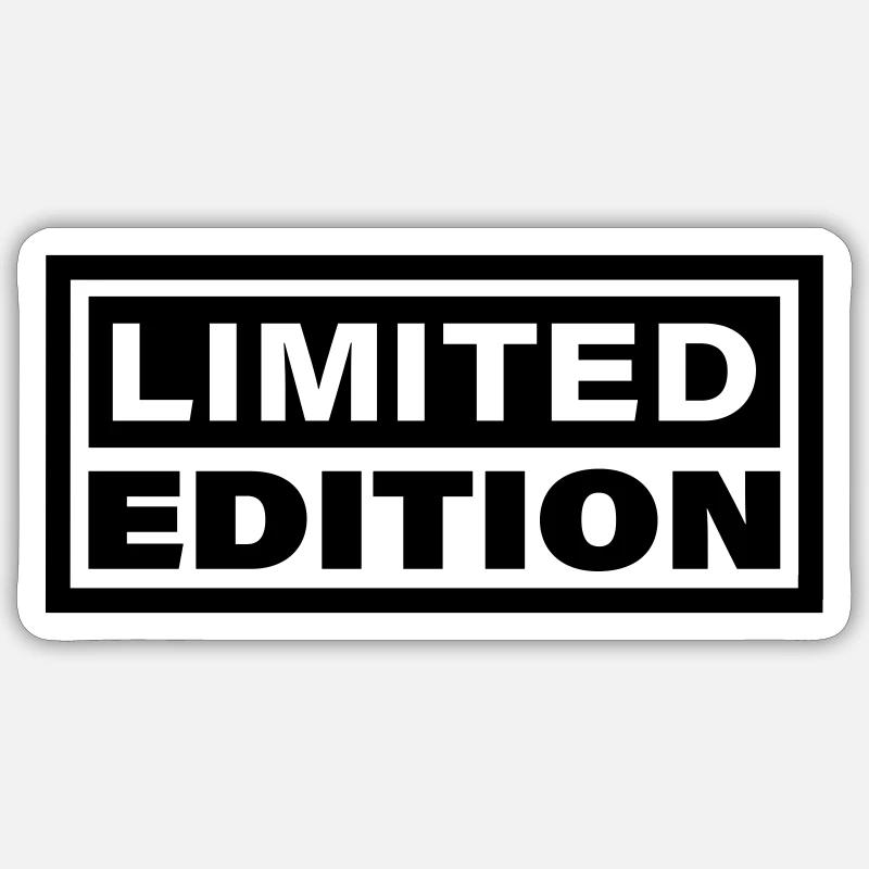 LIMITED EDITION - Sticker Größe S (10 x 10 cm) - Mattweiß