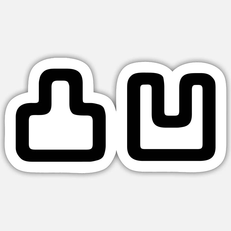 Sticker size S (10 x 10 cm) - 