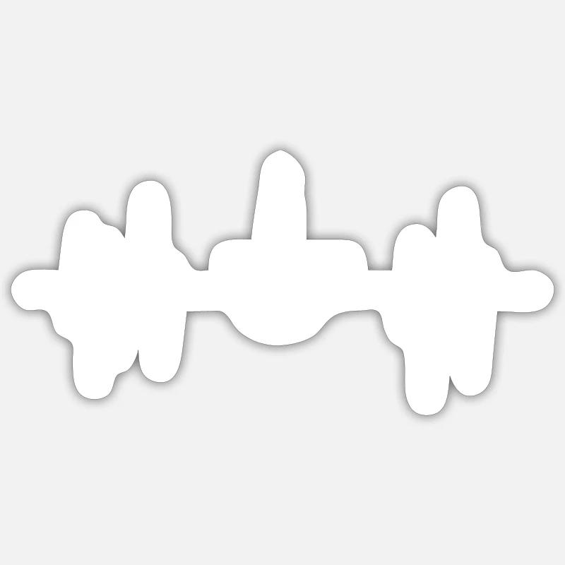 Sticker Größe S (10 x 10 cm) - 