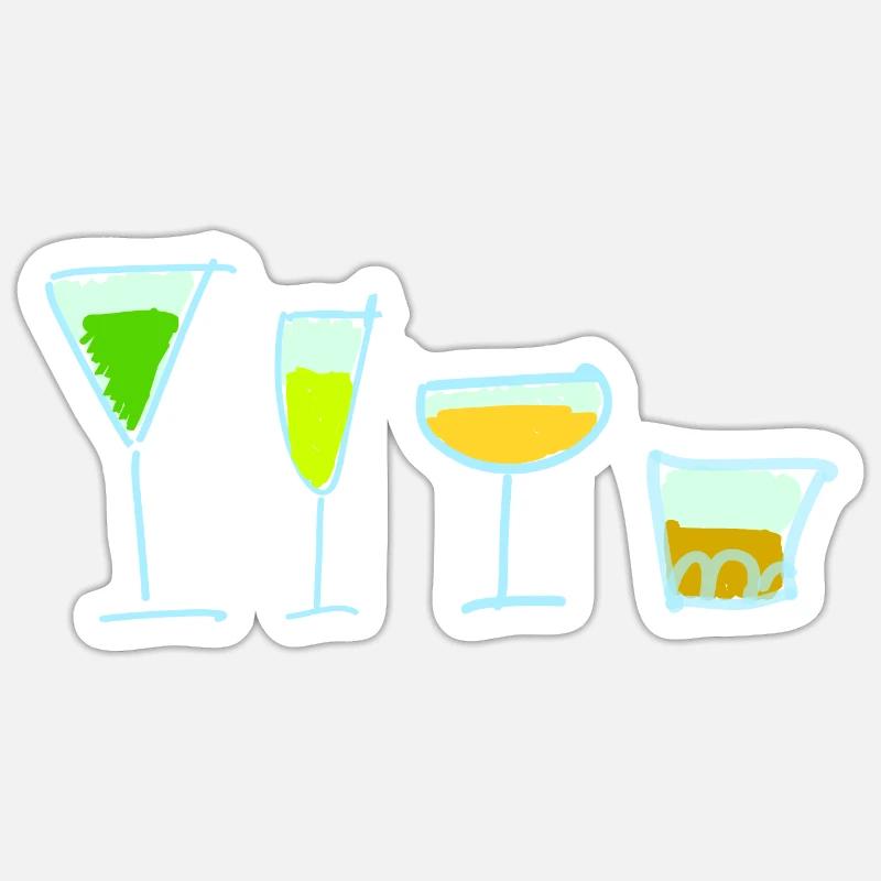 Sticker taille S (10 x 10 cm) - 