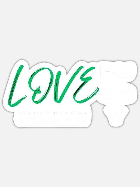 - Sticker size S (10 x 10 cm) - white matte