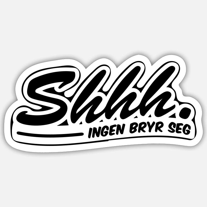 Sticker size S (10 x 10 cm) - 