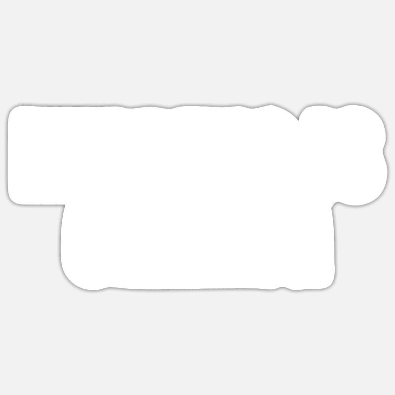 Helping is caring - Sticker size S (10 x 10 cm) - white matte