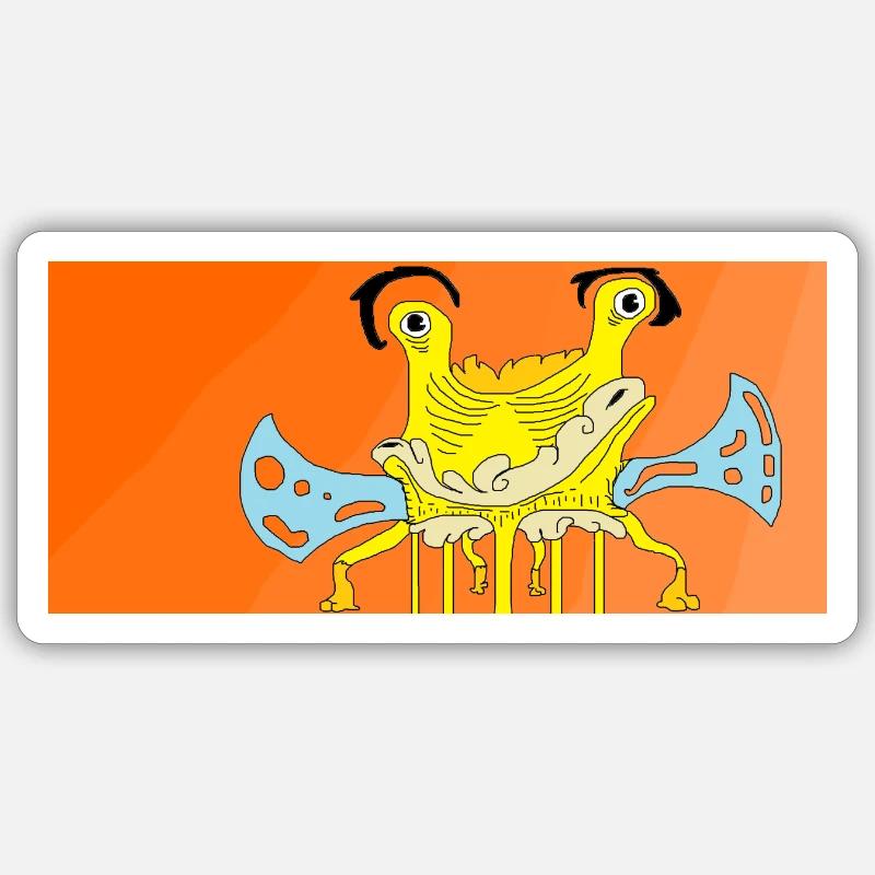 Gare de Lyon - Sticker taille S (10 x 10 cm) - blanc mat