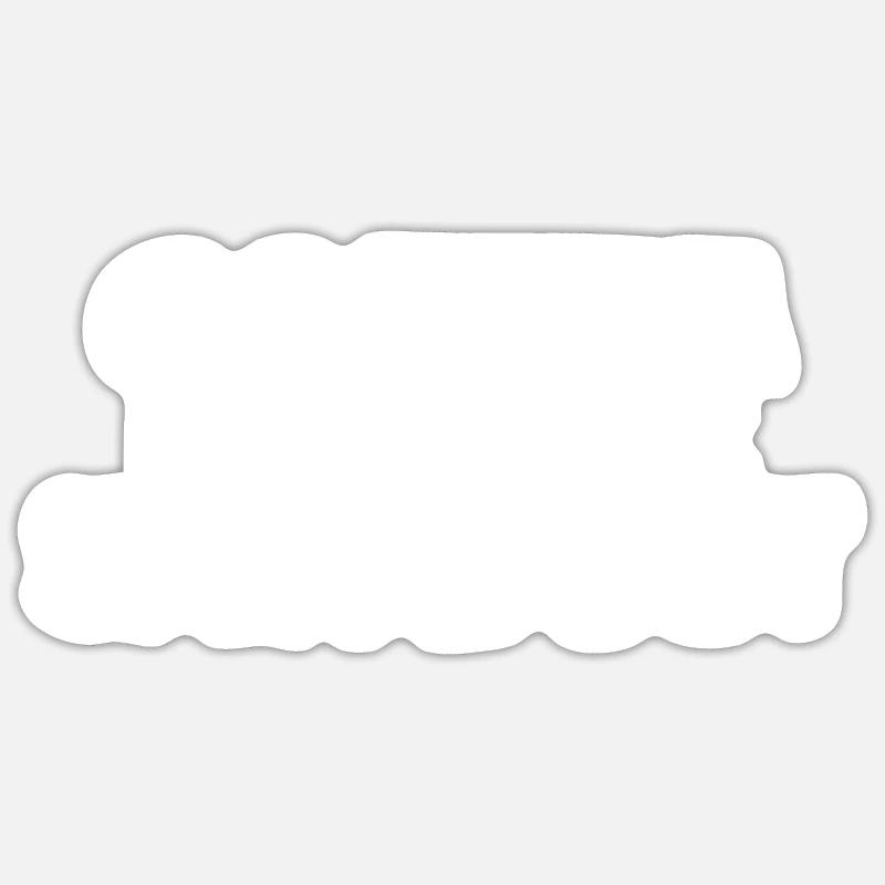 Café, Musique, Sciure de bois - Sticker taille S (10 x 10 cm) - blanc mat