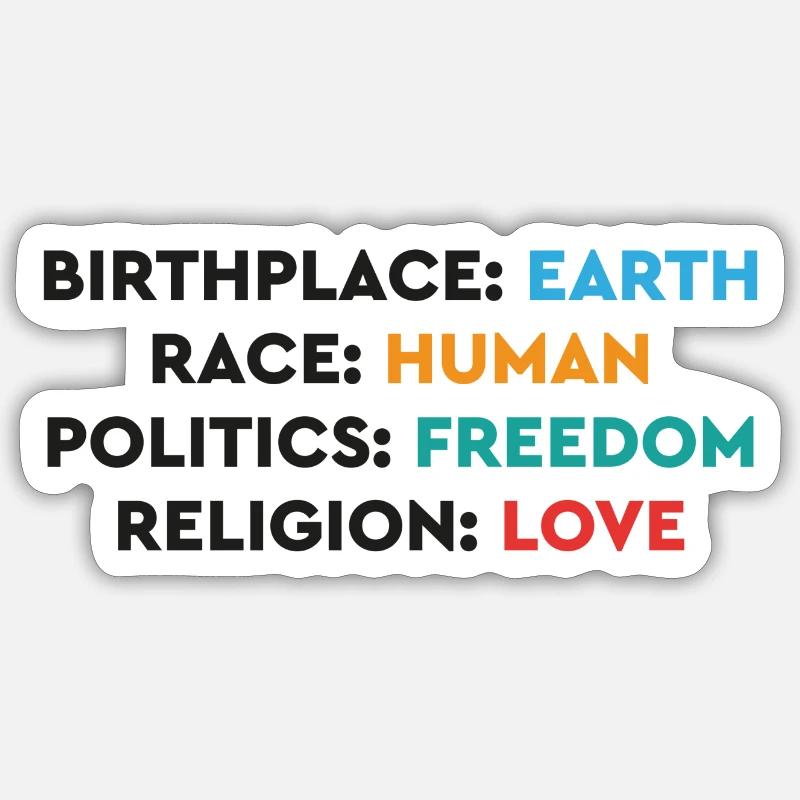 Sticker Größe S (10 x 10 cm) - 