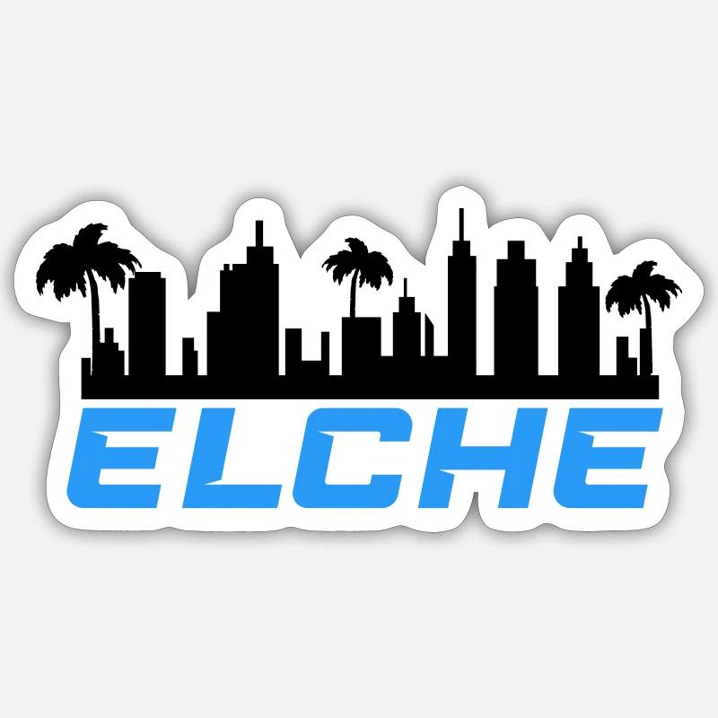 elks - Sticker size S (10 x 10 cm) - white matte