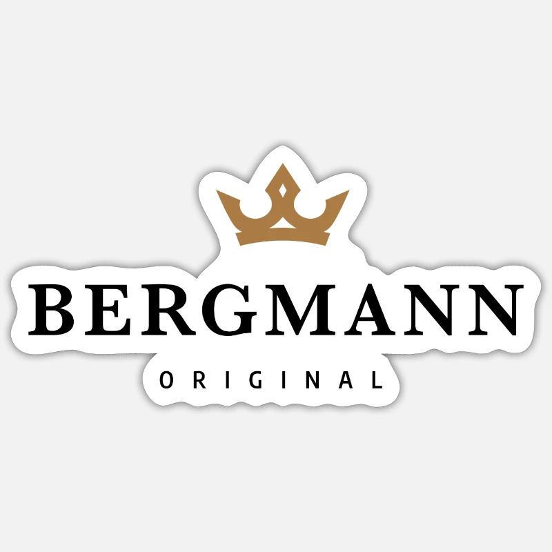 Bergmann Sticker Größe S (10 x 10 cm)