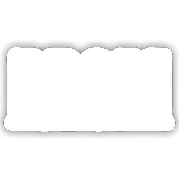 BDSM - weiß - Sticker Größe S (10 x 10 cm) - Mattweiß - Vorne