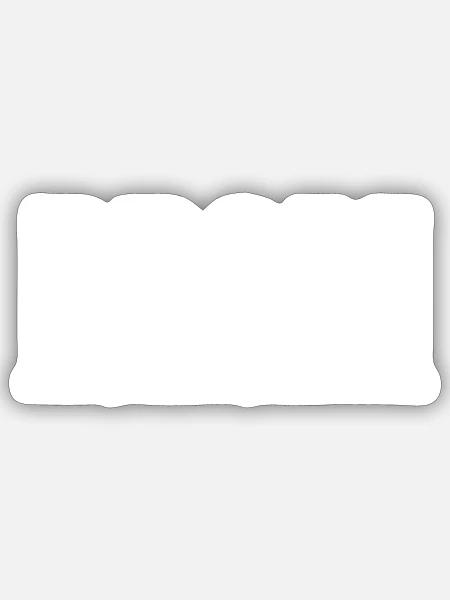 - Sticker Größe S (10 x 10 cm) - Mattweiß