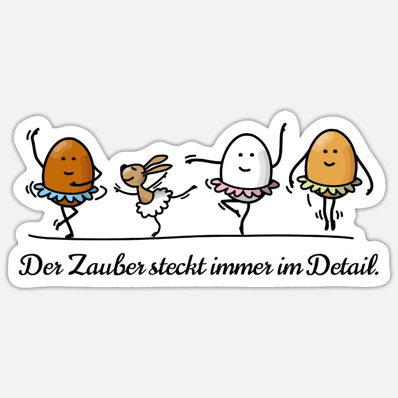 Ostern Sticker Größe S (10 x 10 cm)