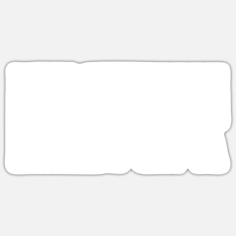 Gift for David - Sticker size S (10 x 10 cm) - white matte