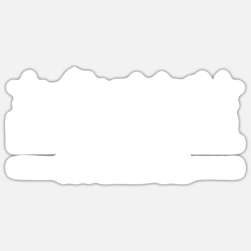 Onkel - Sticker Größe S (10 x 10 cm) - Mattweiß