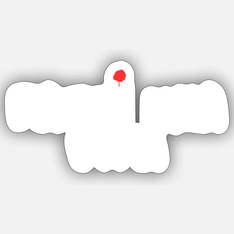 Get a Life - Sticker size S (10 x 10 cm) - white matte